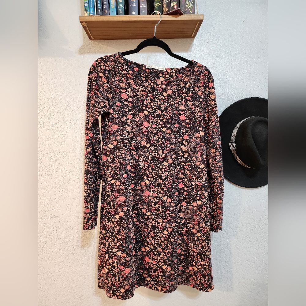 Peruvian Connection Floral Long Sleeve Dress